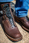 Kiltie Set Work Boot False Tongue