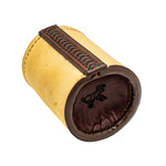 Buckskin Dice Cup