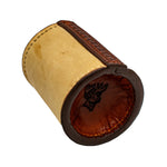 Buckskin Dice Cup