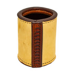 Buckskin Dice Cup