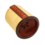 Buckskin Dice Cup