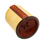 Buckskin Dice Cup