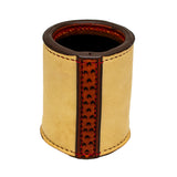 Buckskin Dice Cup