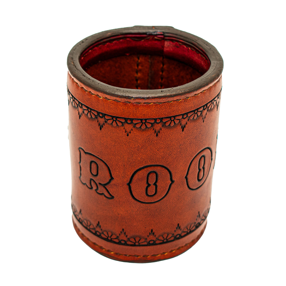 Custom Dice Cup – Alma Leather