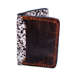 Alma Wallet with Holstein Print